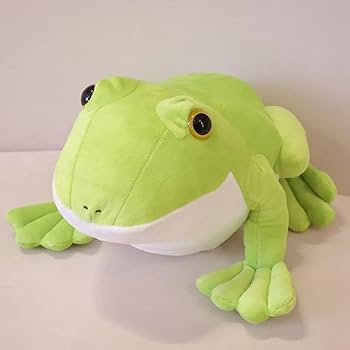 カエル ぬいぐるみ もちかえる 水色 Lサイズ カエル ぬいぐるみ シナダグローバル